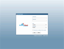 Tablet Screenshot of mail.mdsnet.it
